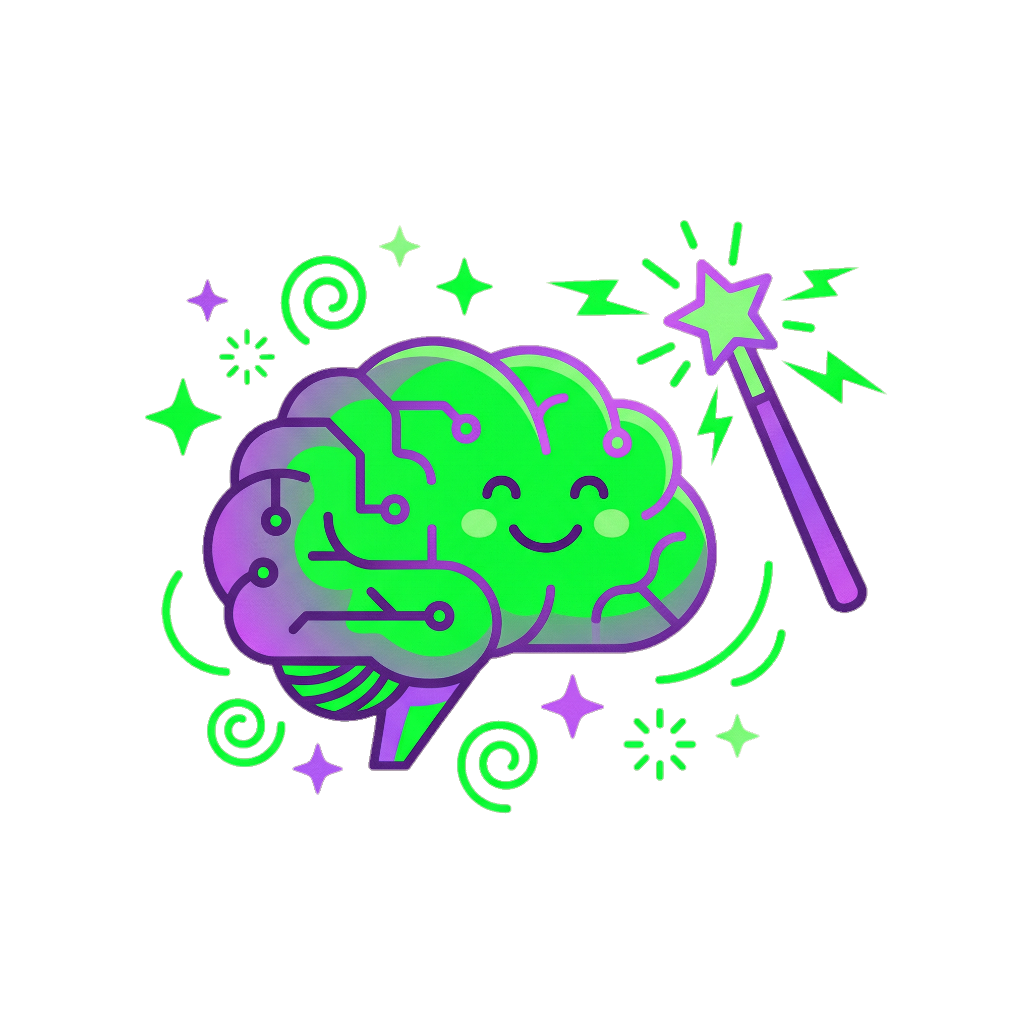 Cérebro IA processando