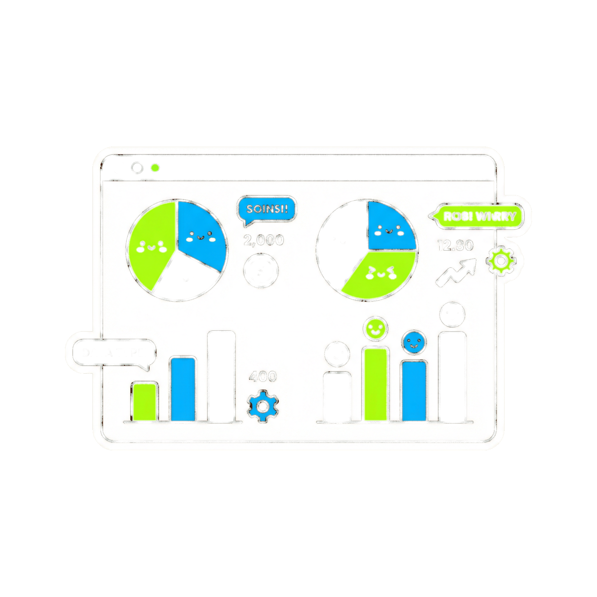 Dashboard com gráficos
